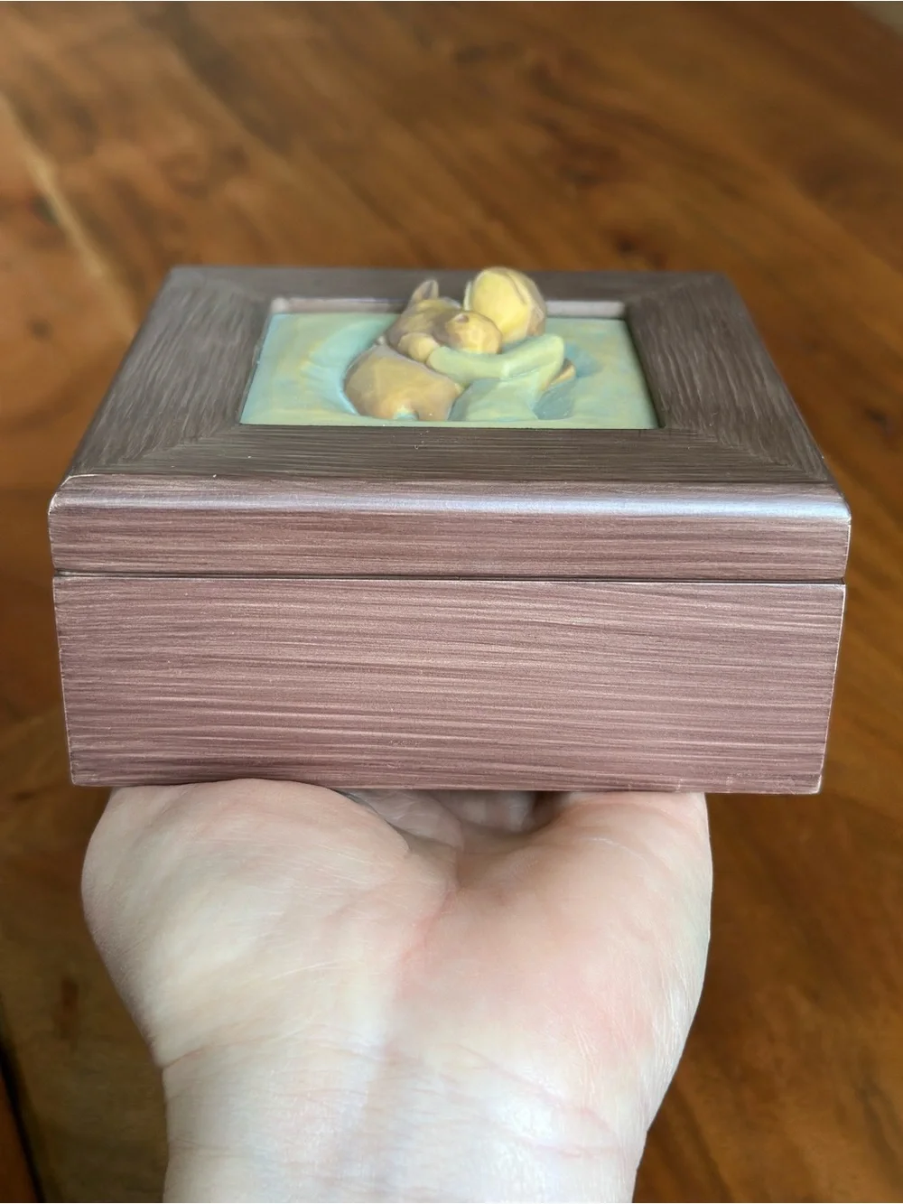 Willow Tree Quiet Strength Memory Box Equestrian Keepsake Box Cottagecore Decor